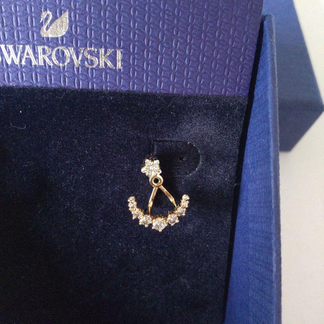 週末お値下げ スワロフスキー moonsun ピアス 正規品