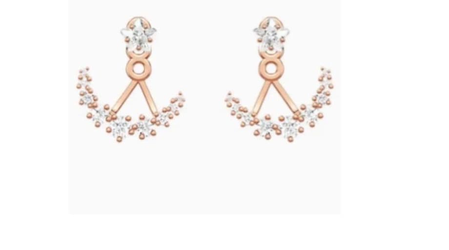 週末お値下げ スワロフスキー moonsun ピアス 正規品