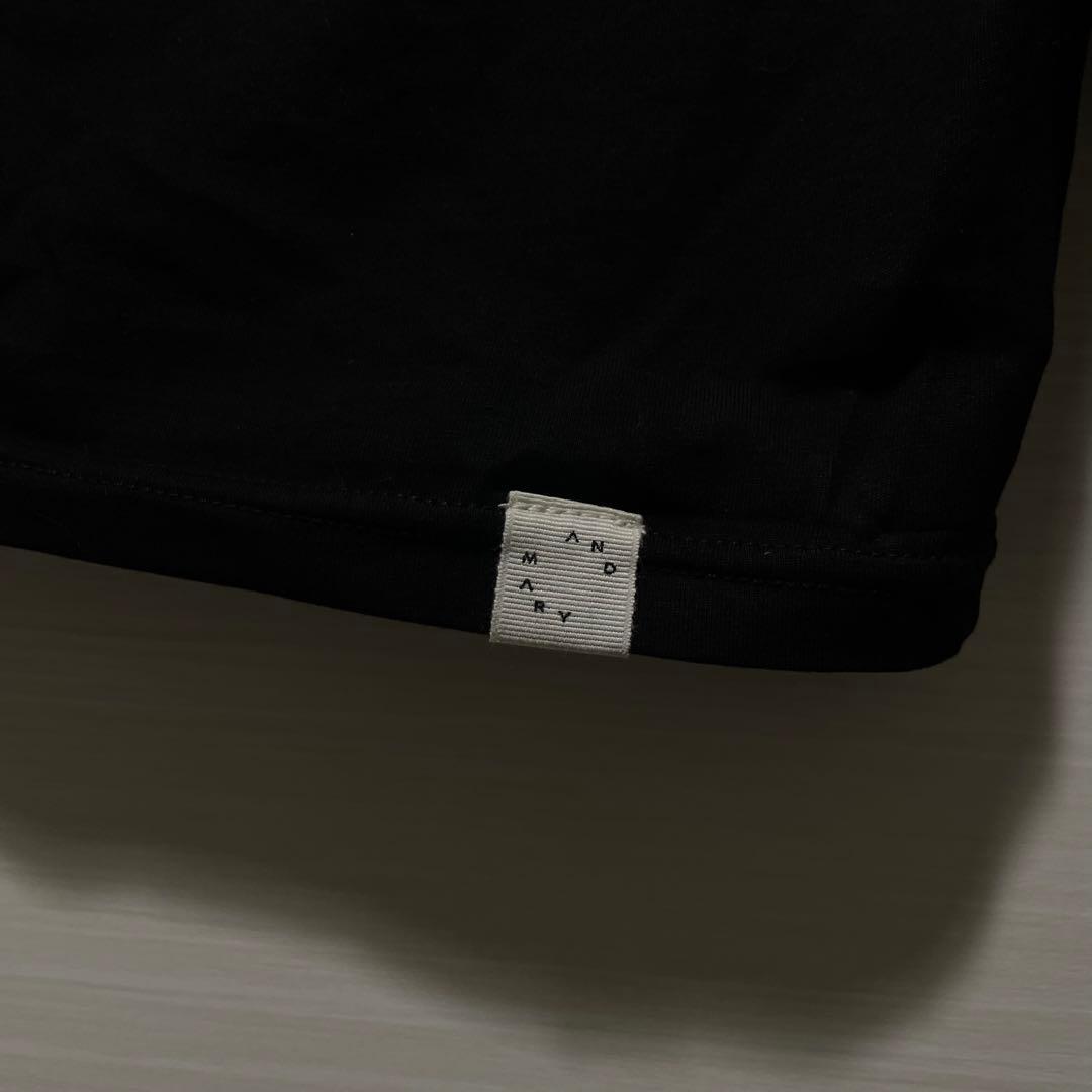 トップス andmary luna logo tops