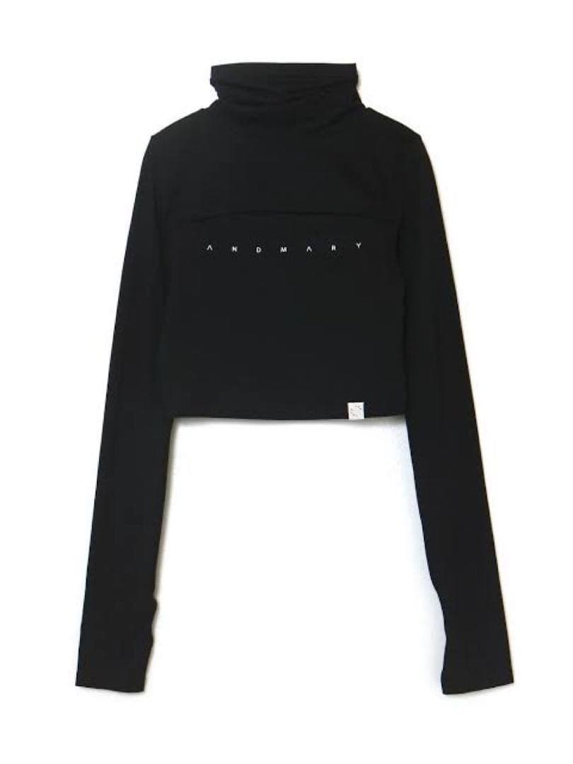 トップス andmary luna logo tops