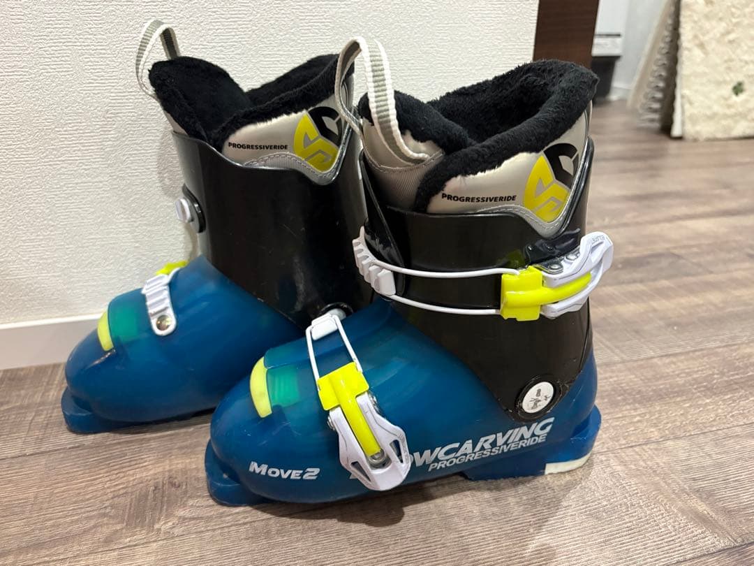 子供用スキーセット 3点 スキー板110cm 靴21cm又は20cm