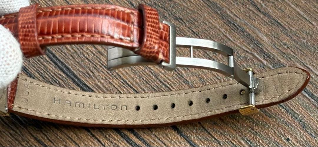 ジャンク Hamilton ハミルトン ベンチュラ ゴールド 6334