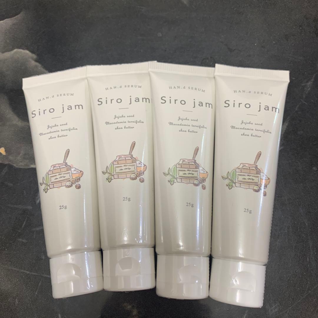 Siro jam ハンドクリーム 4本セット 25g 20g
