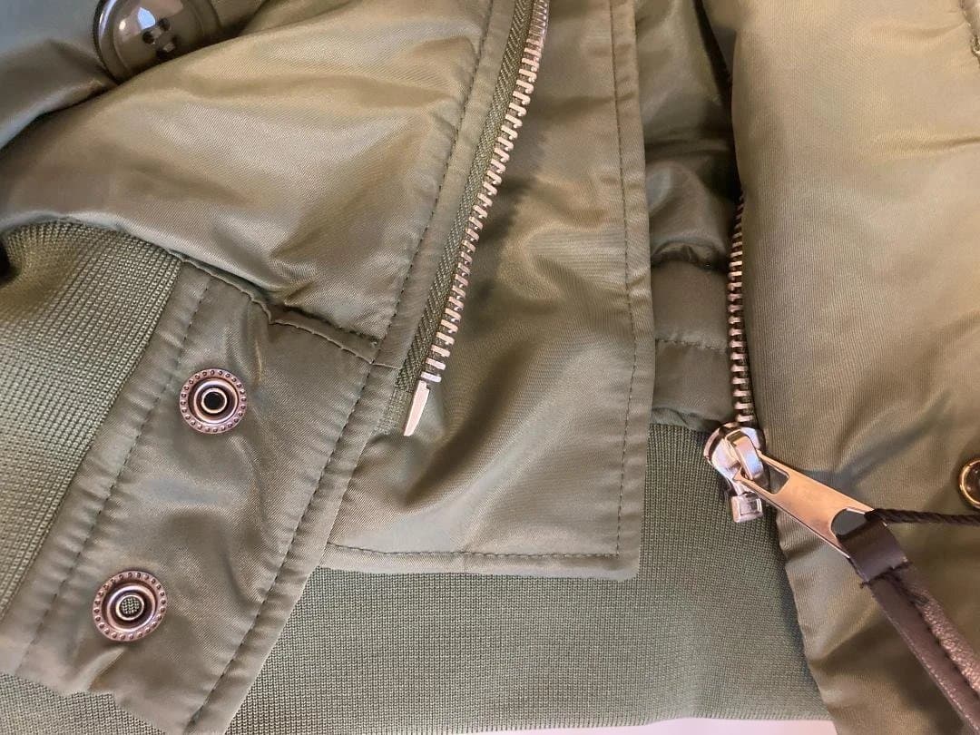 新品 N-2B フライトジャケット L~XL ファー付 短丈 米空軍 N2B