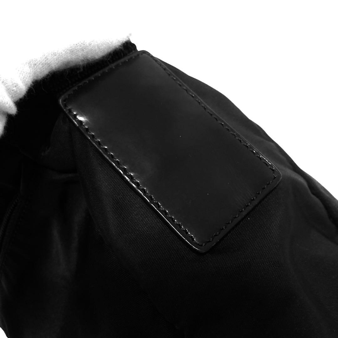 良品　PRADA プラダ　ショルダーバッグ　トートバッグ　ブラック　黒　ナイロン