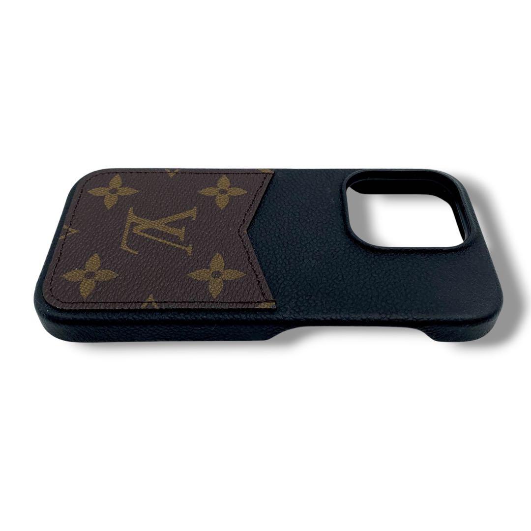 美品✨ルイヴィトン バンパー iPhone15 Pro スマホケース モノグラム