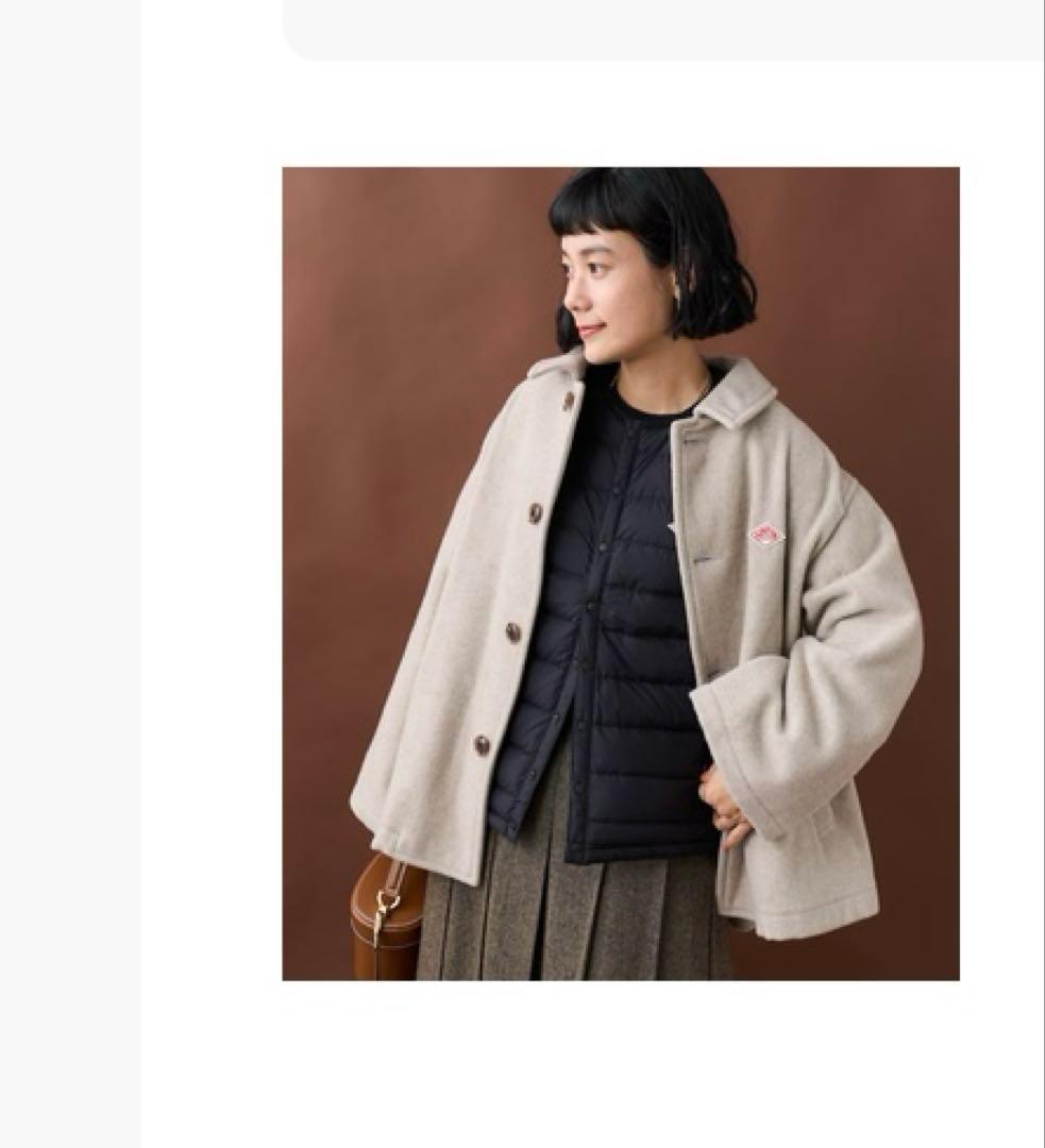 タグ付きDANTON グレー ジャケット サイズ36