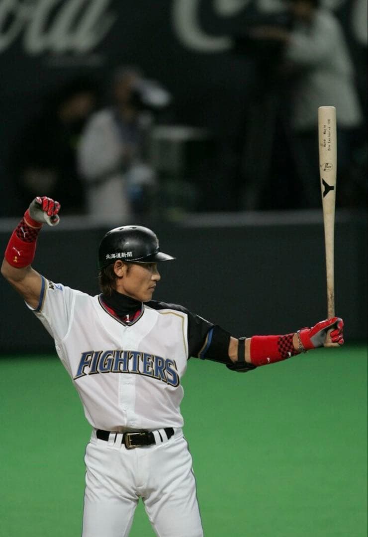 北海道日本ハムファイターズ　新庄剛志選手ユニフォーム　北海道移転元年モデル