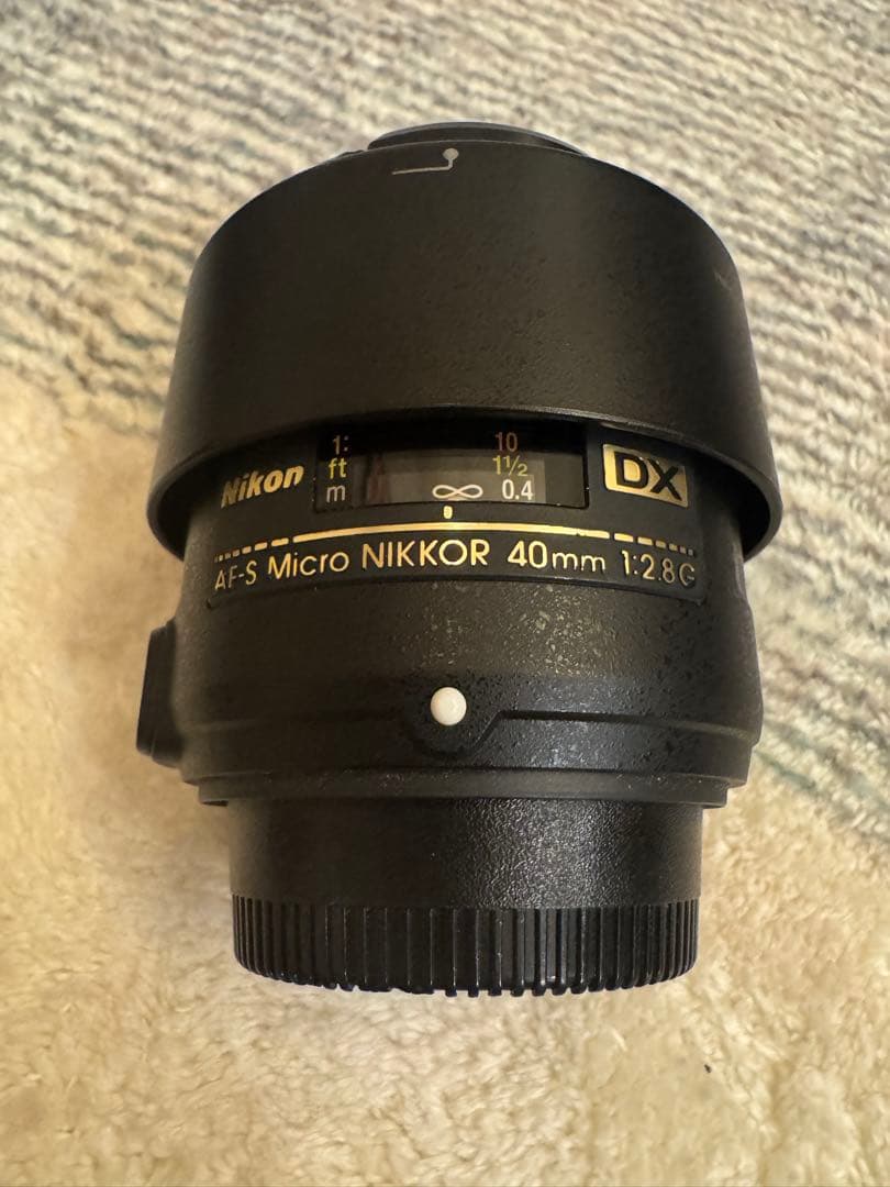 Nikon AF-S Micro NIKKOR 40mm f/2.8G防湿庫保管