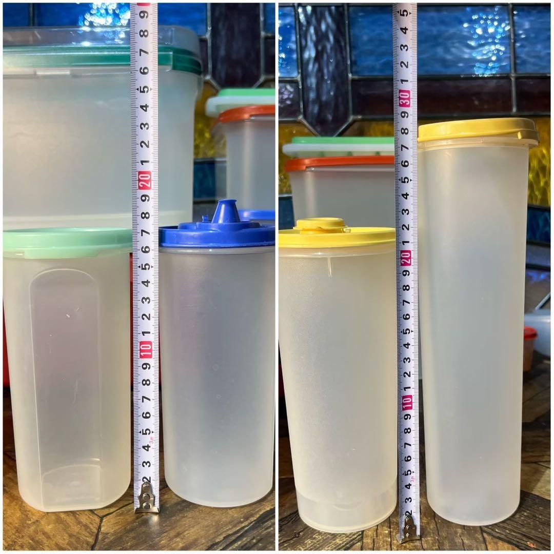 タッパーウェア 大量 セット 昭和レトロ 当時物 まとめ売り キッチン 保存容器