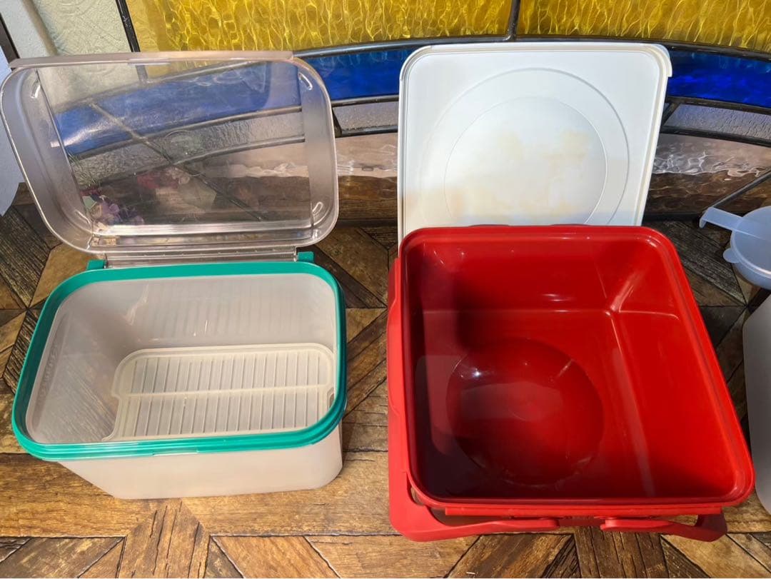 タッパーウェア 大量 セット 昭和レトロ 当時物 まとめ売り キッチン 保存容器