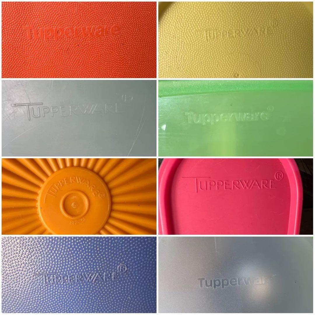 タッパーウェア 大量 セット 昭和レトロ 当時物 まとめ売り キッチン 保存容器