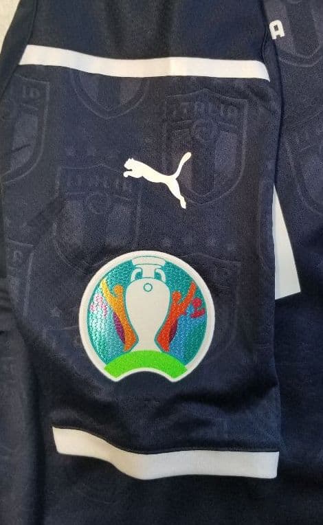 サッカー、イタリア代表、ゴールキーパーユニフォーム、選手支給品、EURO2020