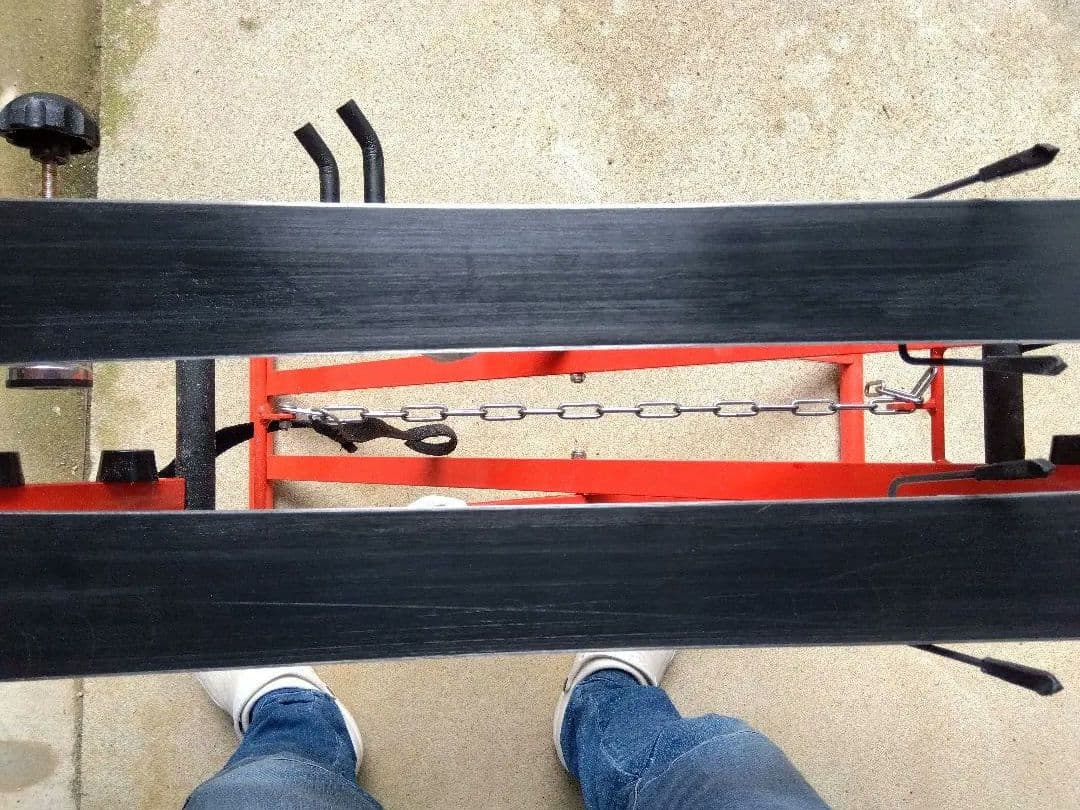 Hart スキー板140cm　LANGEスキーブーツ24.5cm