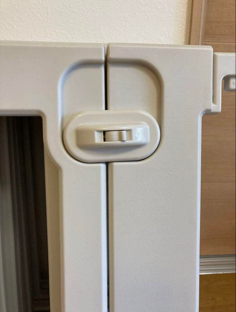 【うかうか】iFamバーチ　ベビーサークル　扉付き10枚　ベージュ