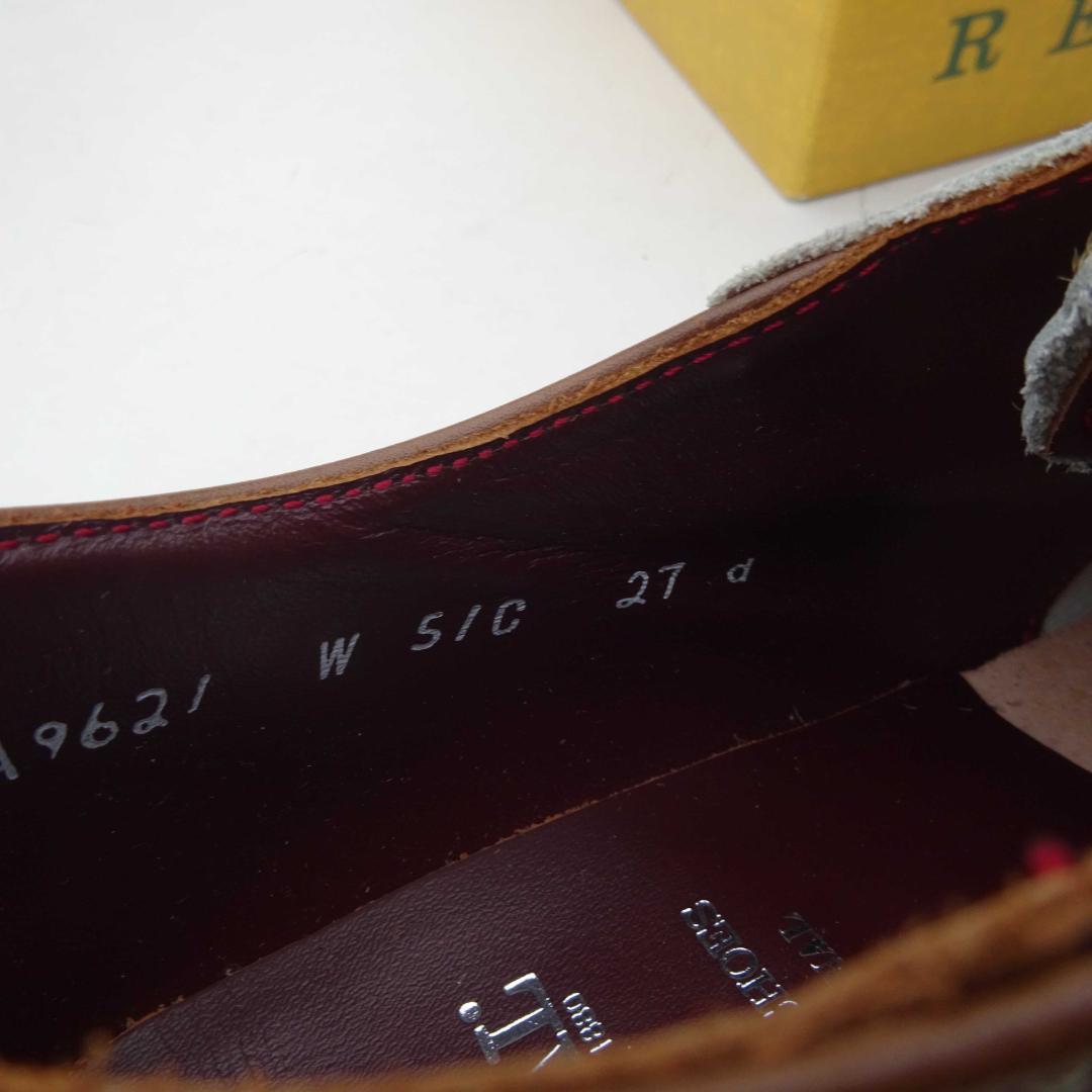 新品希少/限定　REGAL リーガル レオパード豹柄ヒョウ柄サドルシューズ27