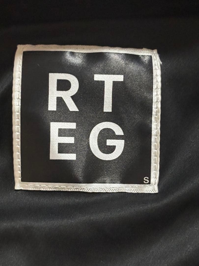 希少！RTGEG ブラック ダウンベスト S