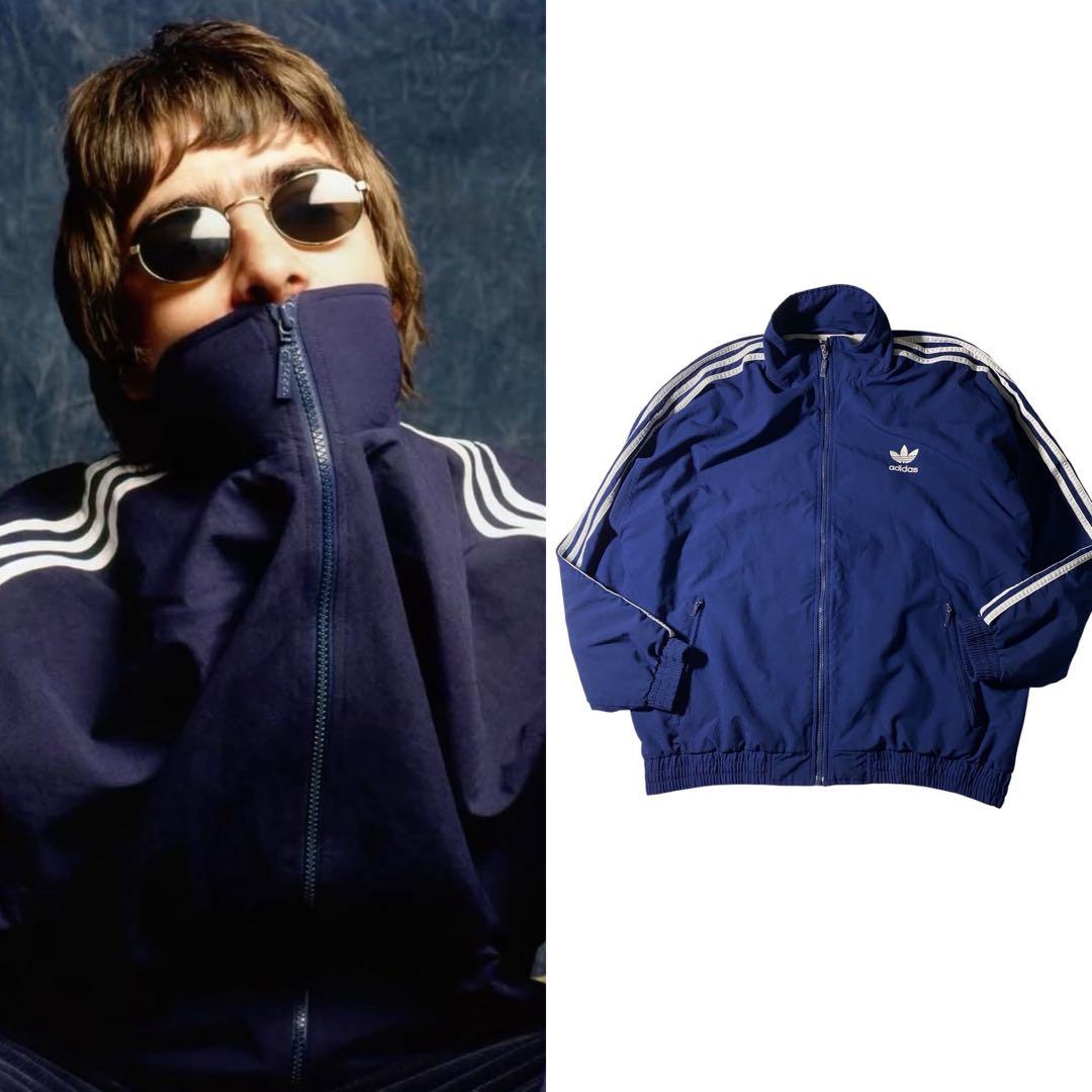 Oasis リアム着 同型同色 adidas トラックジャケット