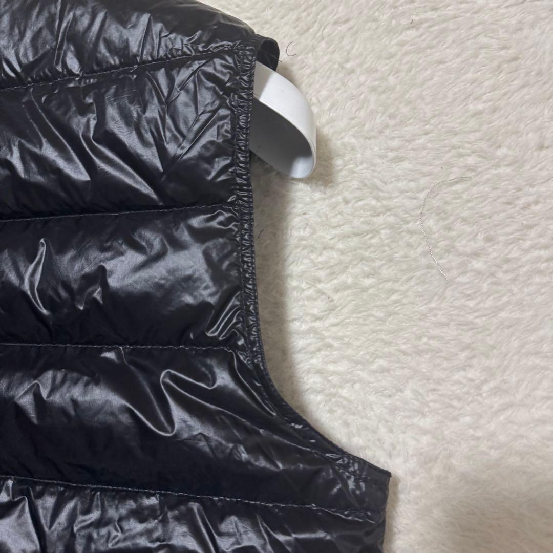 【極美品】モンクレール GUI GILET ナイロンダウンベスト ブラック