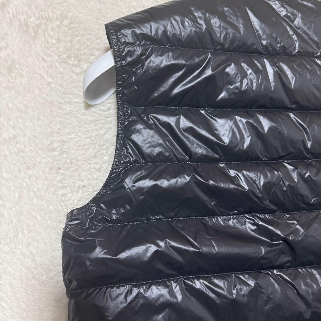 【極美品】モンクレール GUI GILET ナイロンダウンベスト ブラック