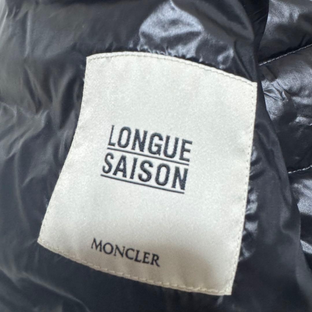 【極美品】モンクレール GUI GILET ナイロンダウンベスト ブラック