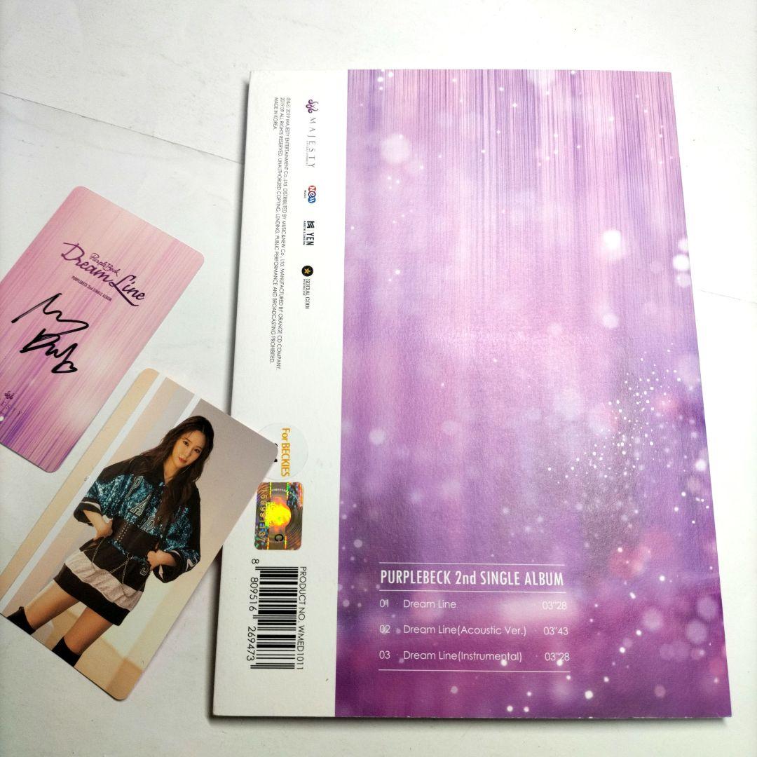 パープルベック⭐メンバー5人全員&トレカ直筆本人サイン2枚⭐PURPLEBECK