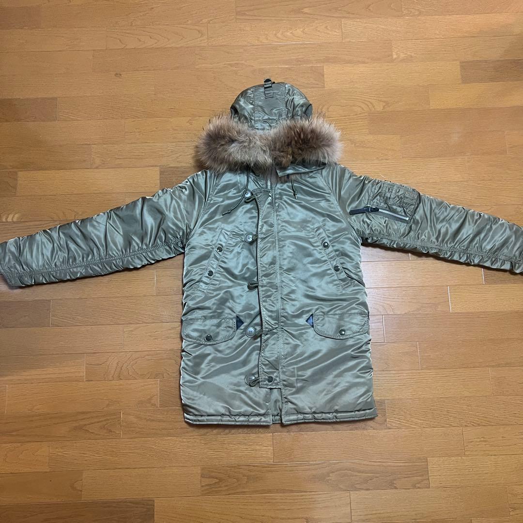 【美品】Alpha Industries N-3B フライトジャケット