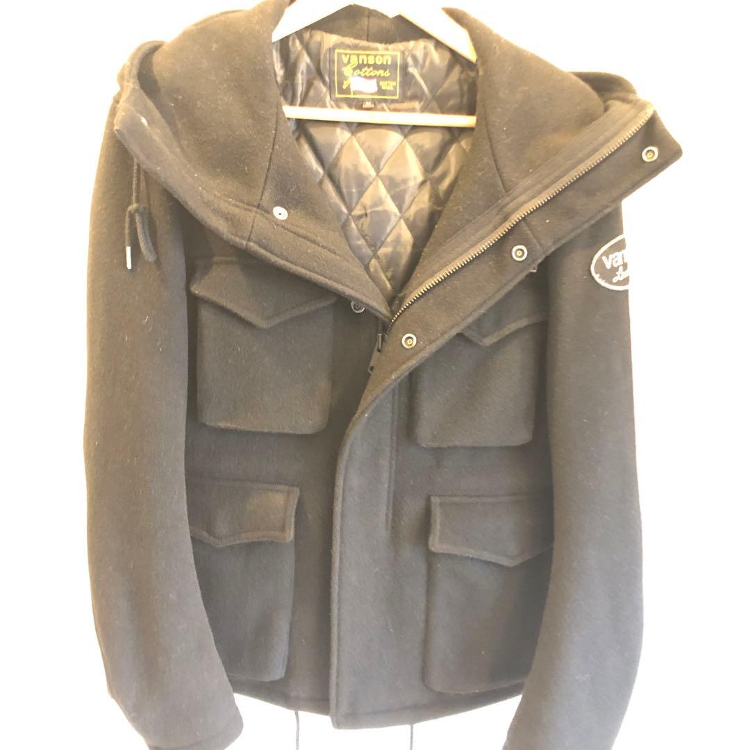 VANSON メンズM バンソン Pコート