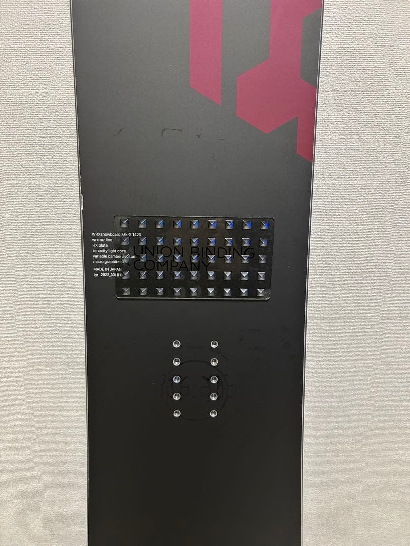 WRX スノーボード MK-S 2022-23 142cm スノボ　いぐっちゃん