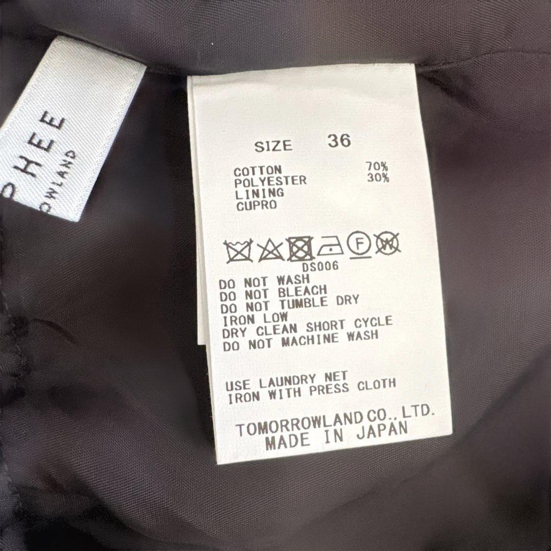 トゥモローランド　ワーピース　ブラック