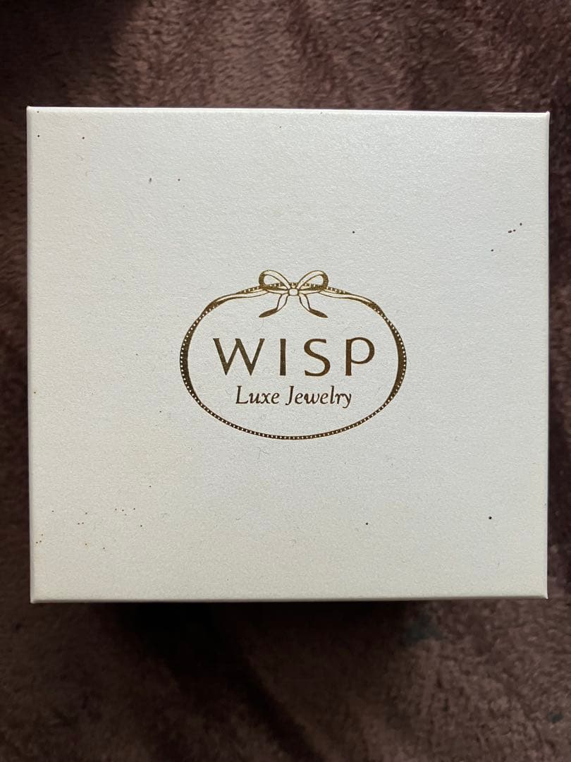 WISP K10PG ハート型ネックレス ピンクストーン