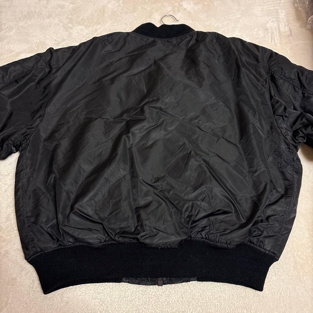 MIL-TEC リバーシブル中綿 MA-1 ブラック