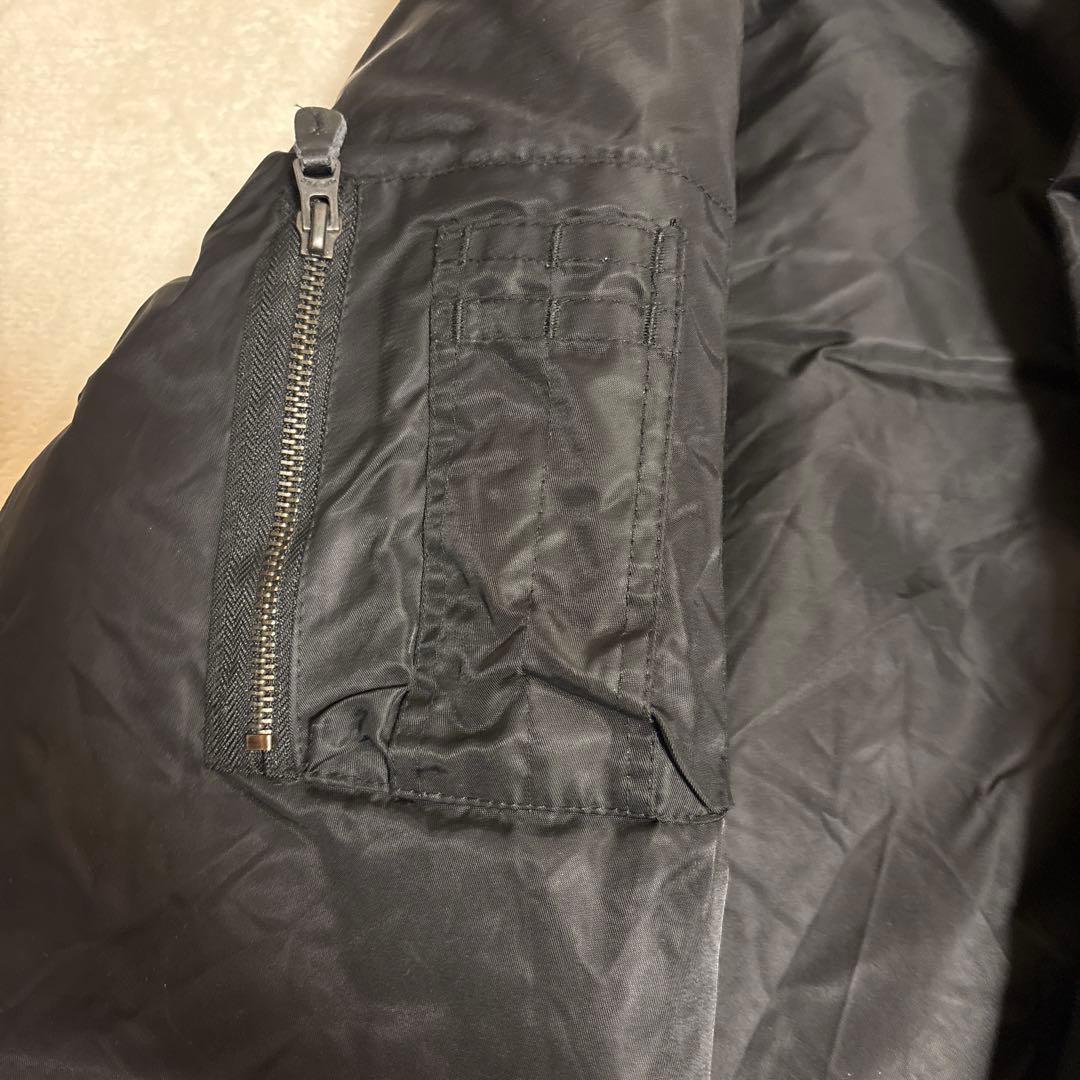 MIL-TEC リバーシブル中綿 MA-1 ブラック