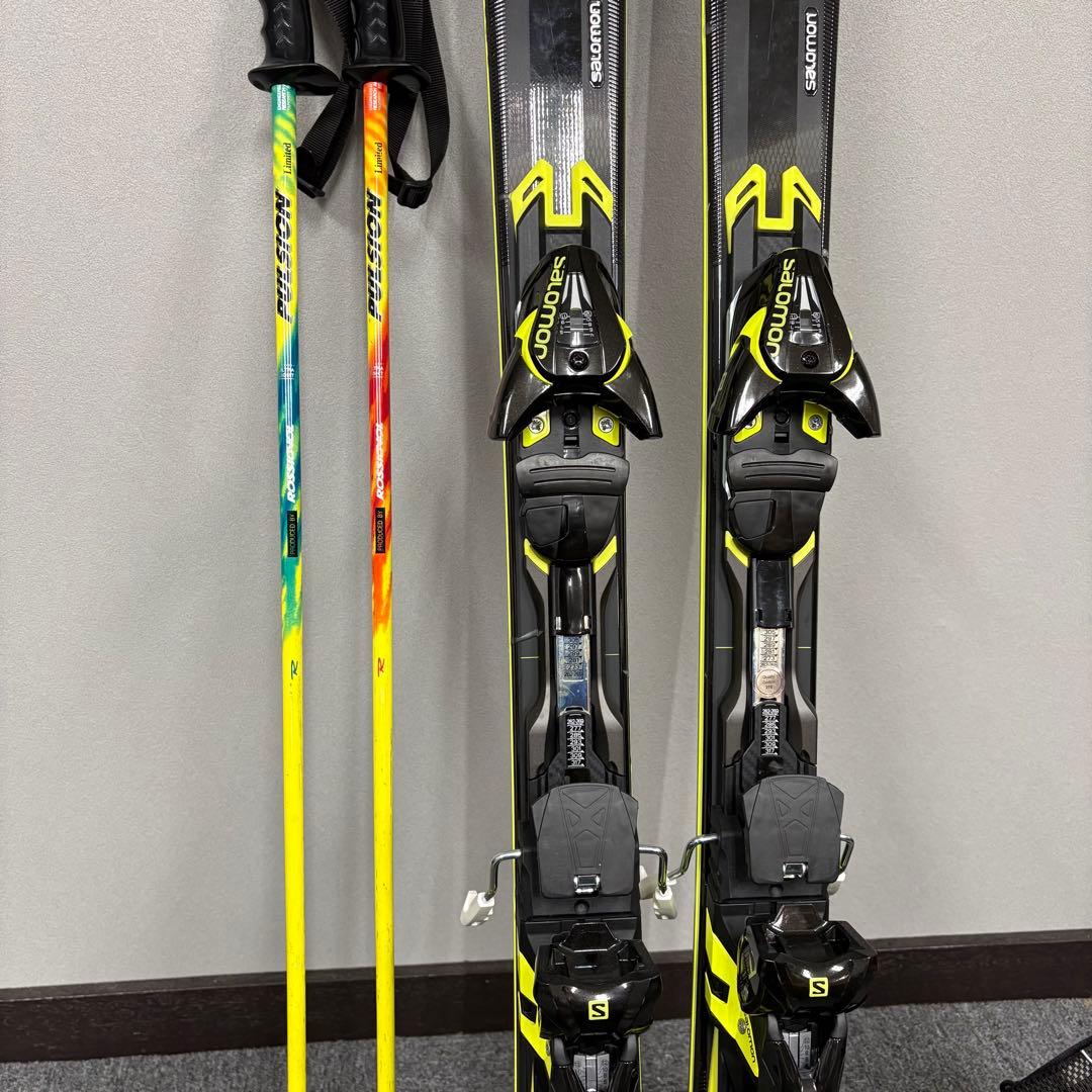 サロモン Salomon X-Max X10 162cm スキー板　3点セット