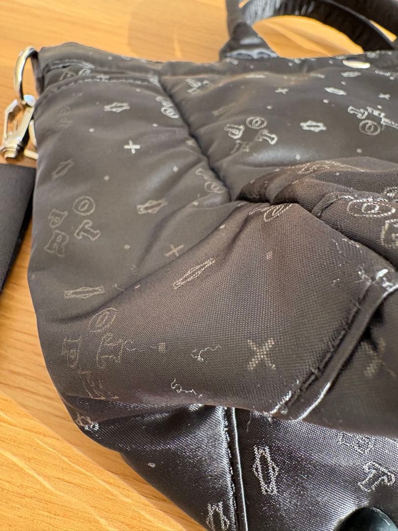 POTR モノグラム 2WAY トート ショルダーバッグ ポーター　porter