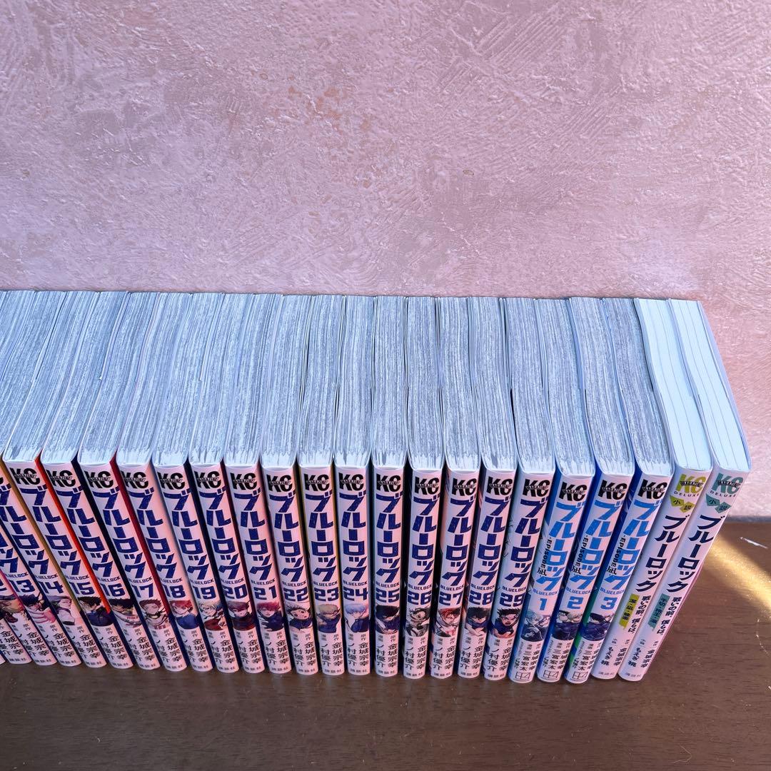 ブルーロック 漫画　コミックスセット1~29巻 エピソード凪　小説版
