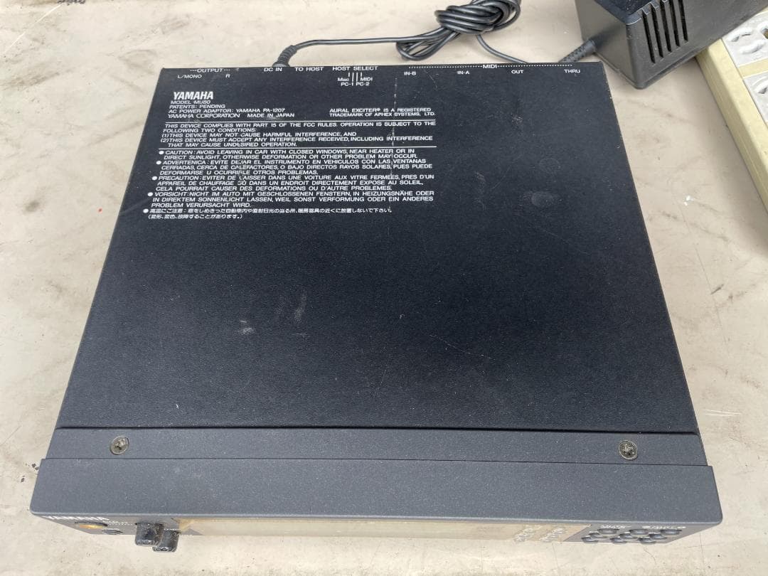 ★ 音源 モジュール ヤマハ MU80 MIDI YAMAHA
