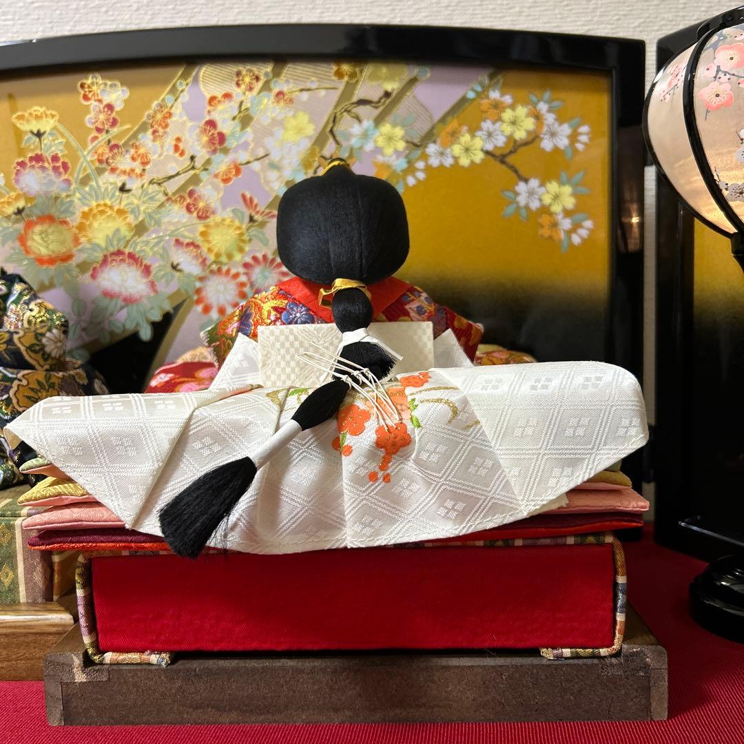 京雛 『平安水宝作 極上本頭本仕立十二単衣』 雛師 平安水宝作