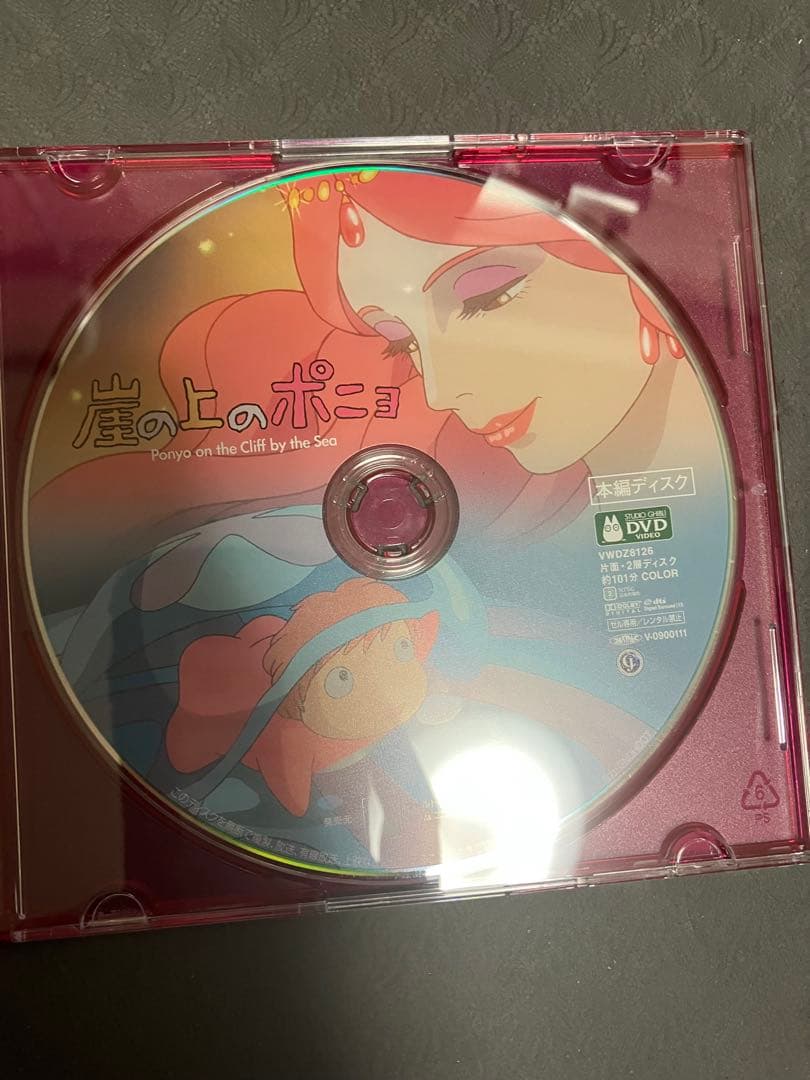 【美品】ジブリ　MovieNEX ５作品　本編DVD のみ