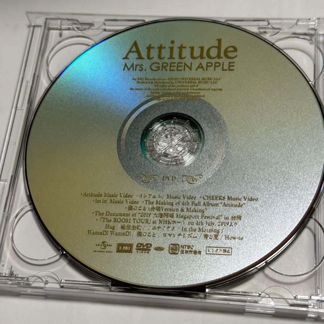 Mrs. GREEN APPLE Attitude 初回限定盤