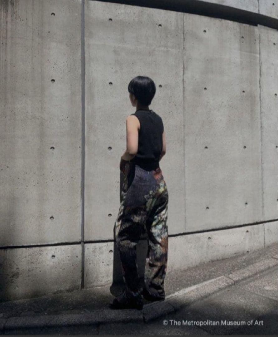 【極美品】 AMERI×THE MET FLOWER PANTS