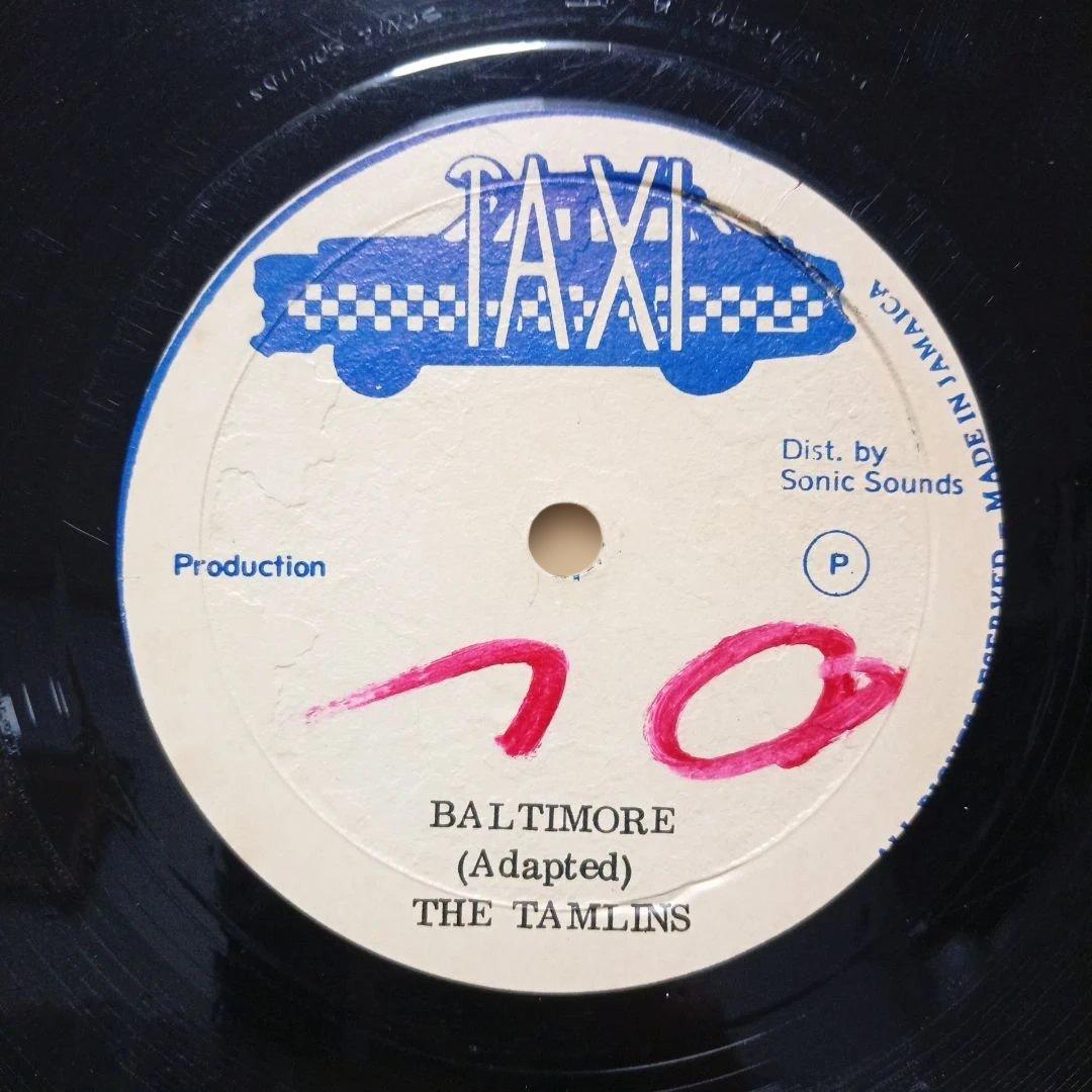 tamlins - baltimore レゲエ レコード オリジナル盤12インチ