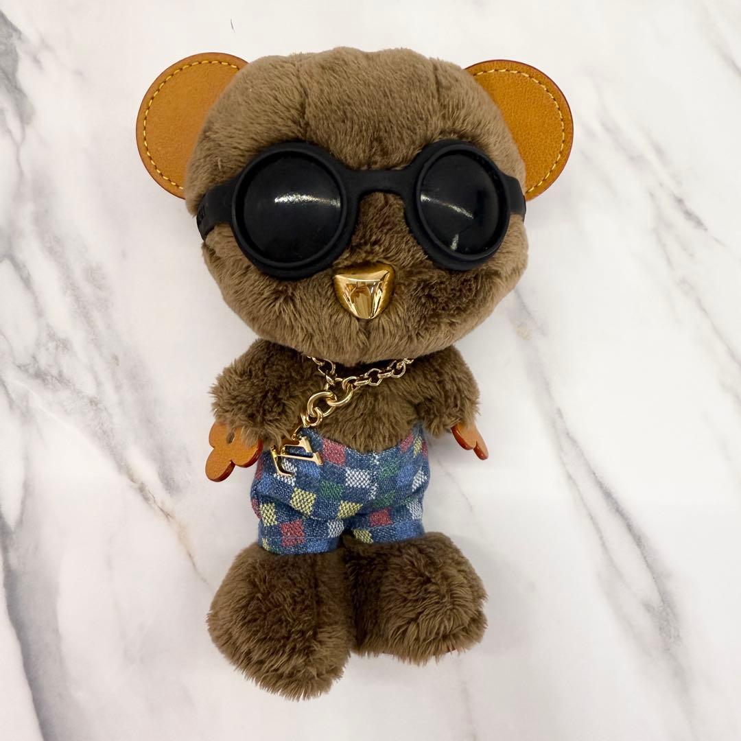 【新作即納】新品未使用 ルイヴィトン バッグチャーム・LV ルイ ベア ブラック