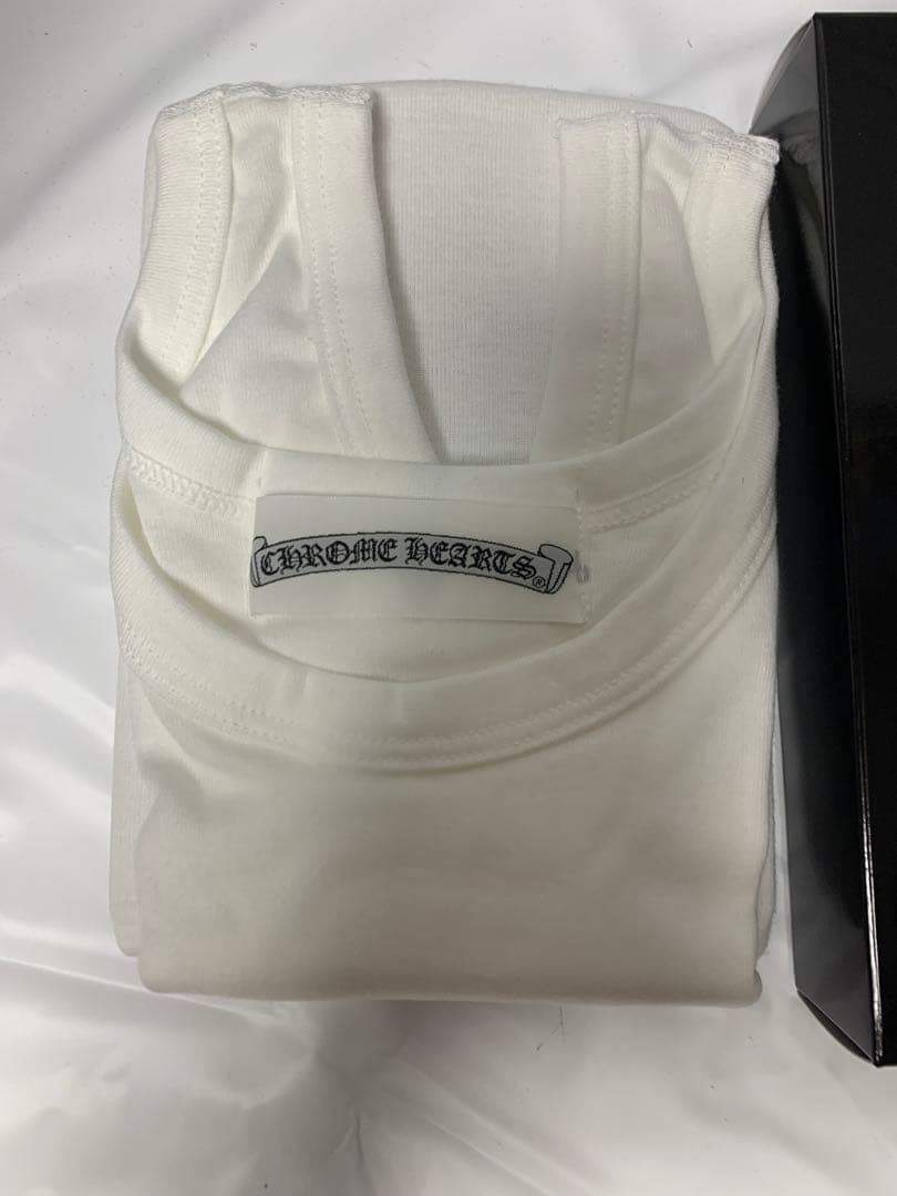 未使用品　CHROME HEARTS ホワイトタンクトップ Mサイズ