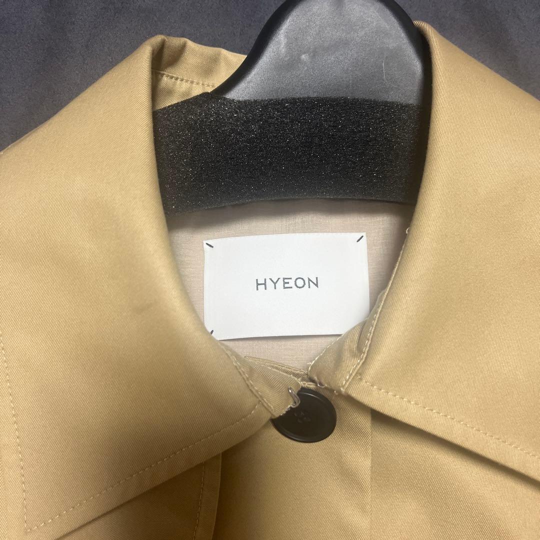 限定お値下げ中HYEON 2waytrench coat / beige正規品