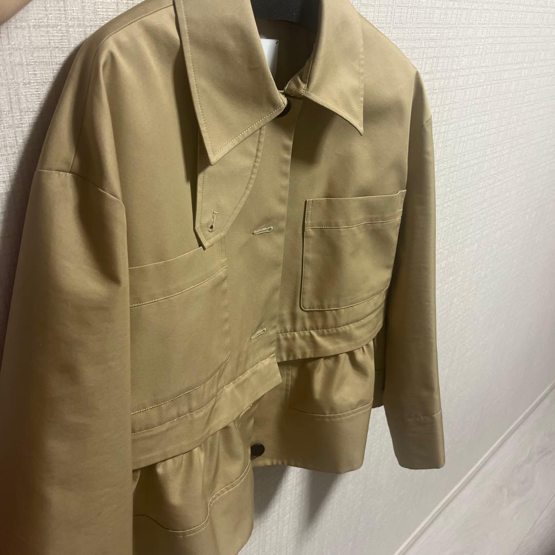 限定お値下げ中HYEON 2waytrench coat / beige正規品