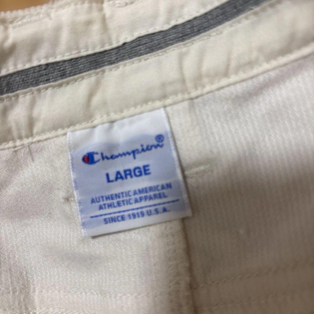 チャンピオン　スウェットシャツとコーデュロイスカートセットアップ