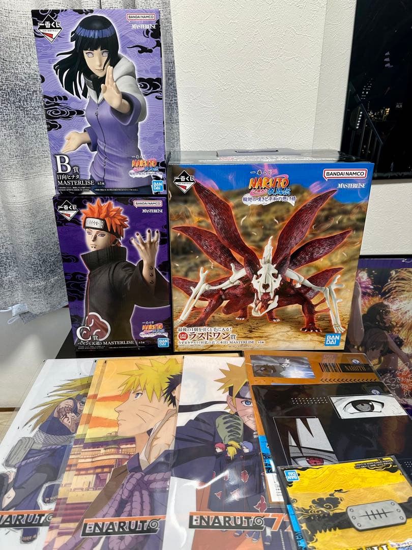 一番くじ　ナルト　ラストワン　B賞　C賞セット