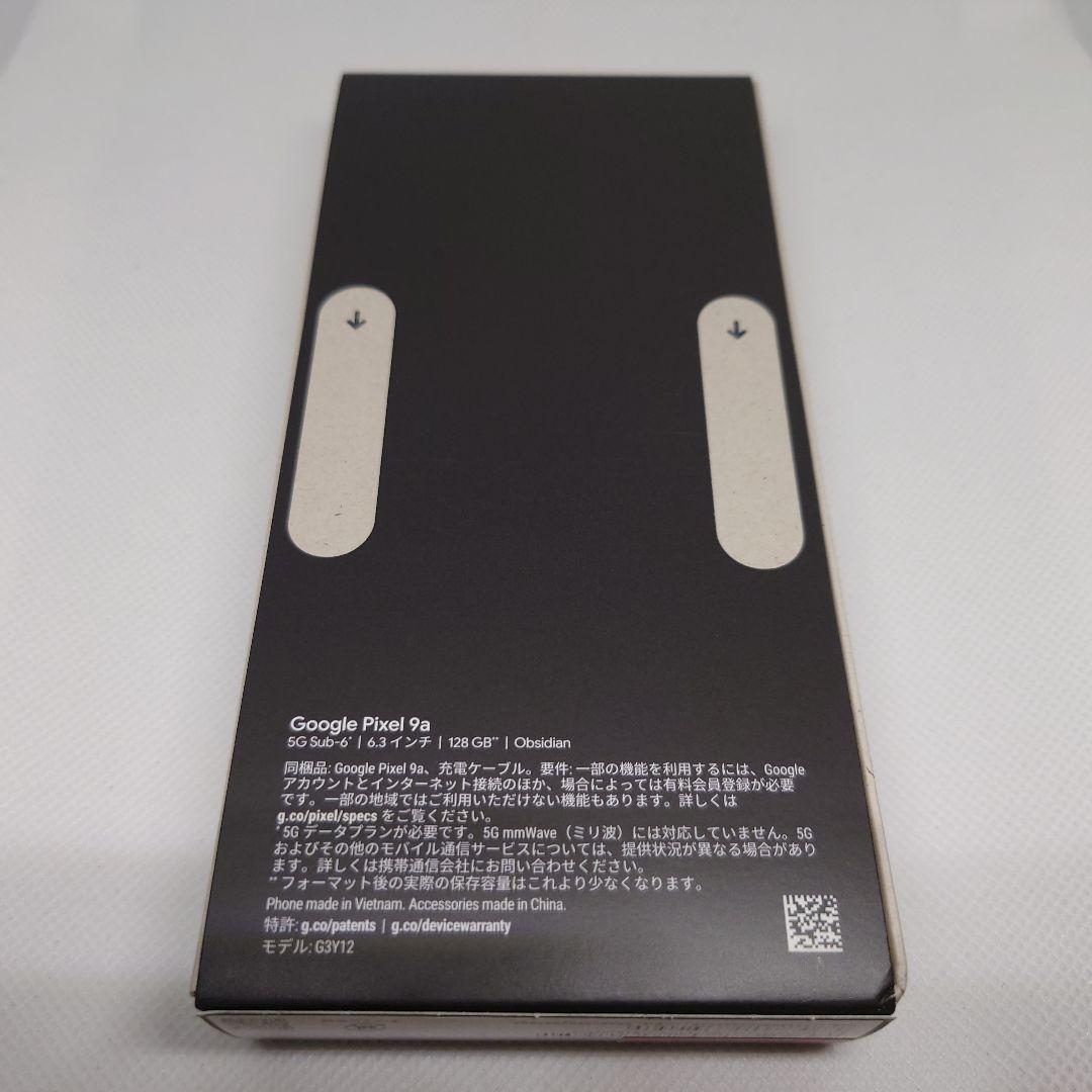 未開封Google Pixel9a 128GB Obsidian SIMフリー