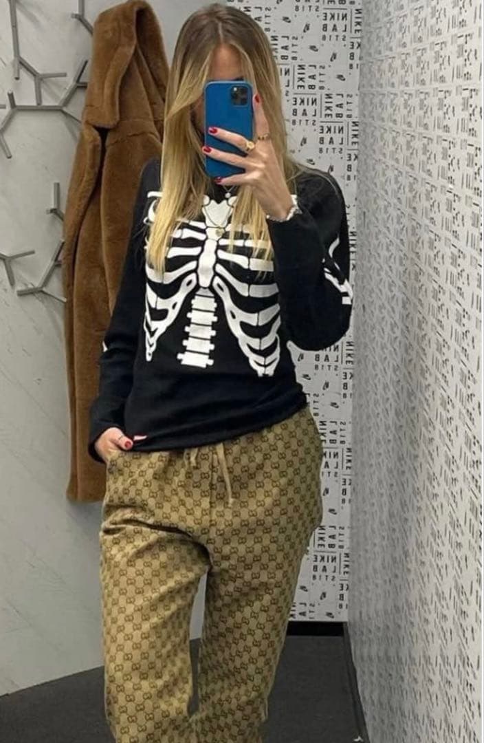 【新品】Supreme/Hanes Bones Thermal Crew 希少S